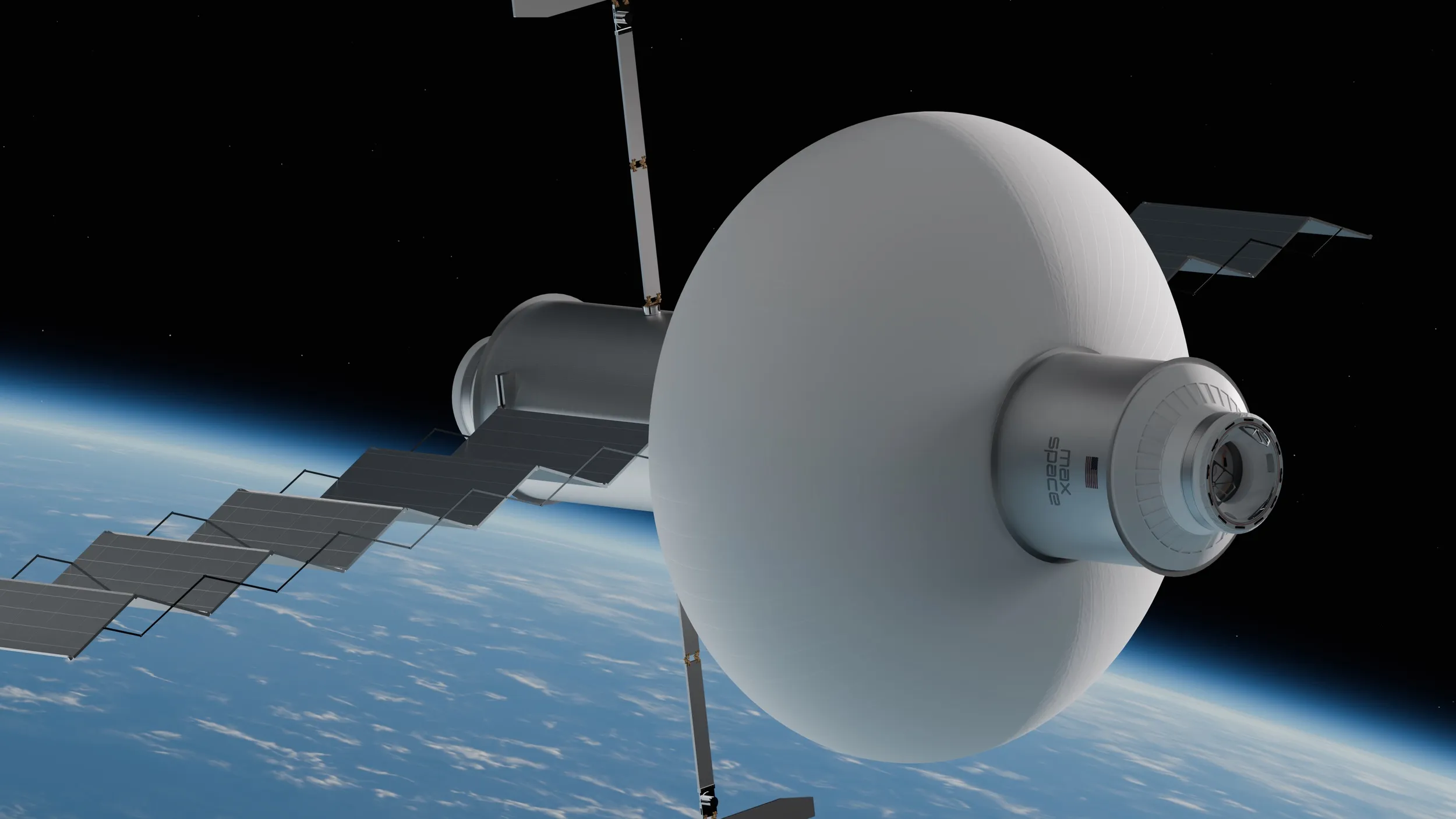 Successful Docking of the First Commercial-Generation Orbital Habitat Module