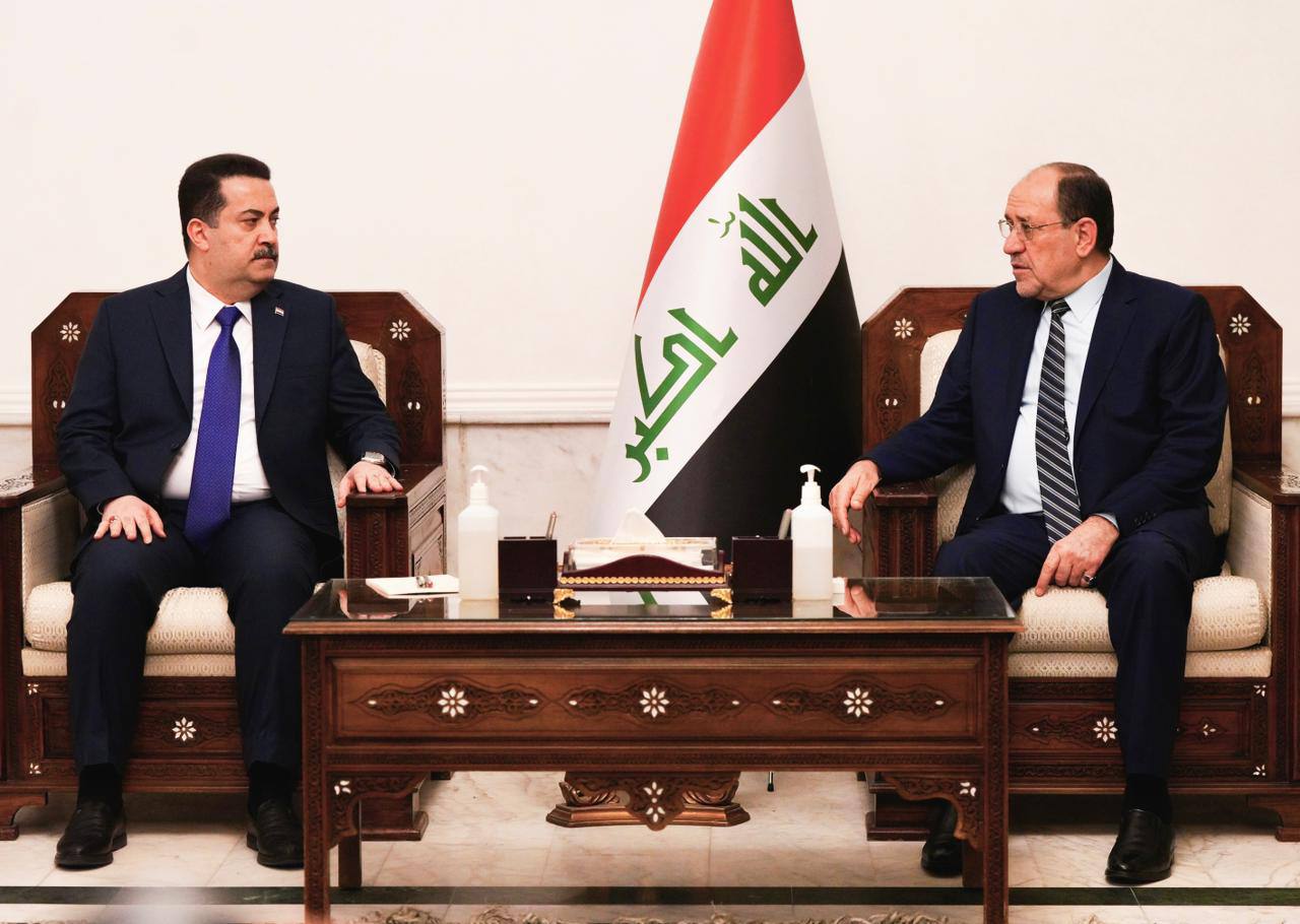 Al-Maliki Hosts Al-Sudani in Unprecedented Meeting to Discuss Government Future