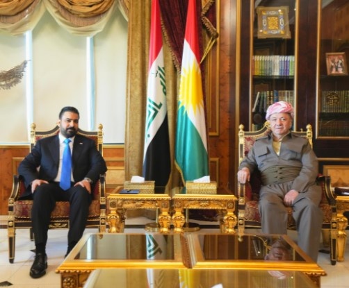 Prime Minister-Designate Discusses Government Formation with KDP Leader in Erbil