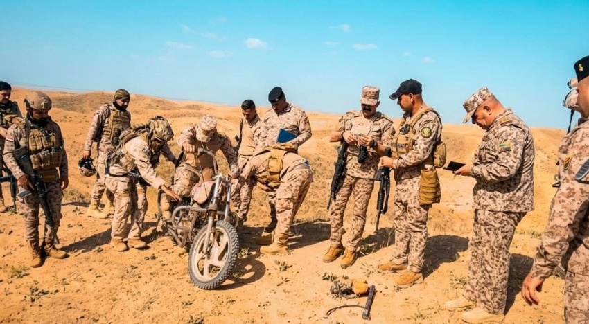 الجيش العراقي يمشط وادي الشاي إثر مقتل إرهابي بارز في ضربة جوية