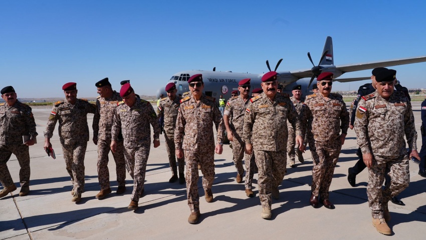 Iraqi Army Chief of Staff Conducts Extensive Inspection Visit to Nineveh Operations Sector