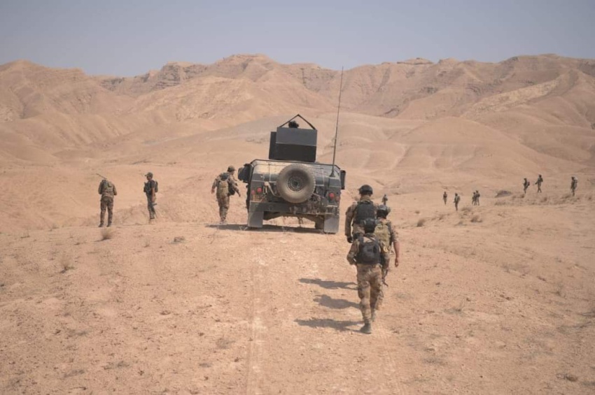 Security Combing Operation Reveals Body of Terrorist Following Airstrike in Kirkuk