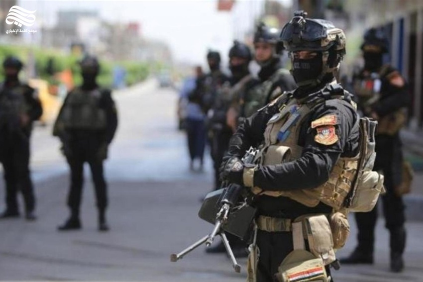 اعتقال مطلوب بقضايا جنائية كبرى ومصادرة أسلحة وطائرات مسيرة شرقي بغداد
