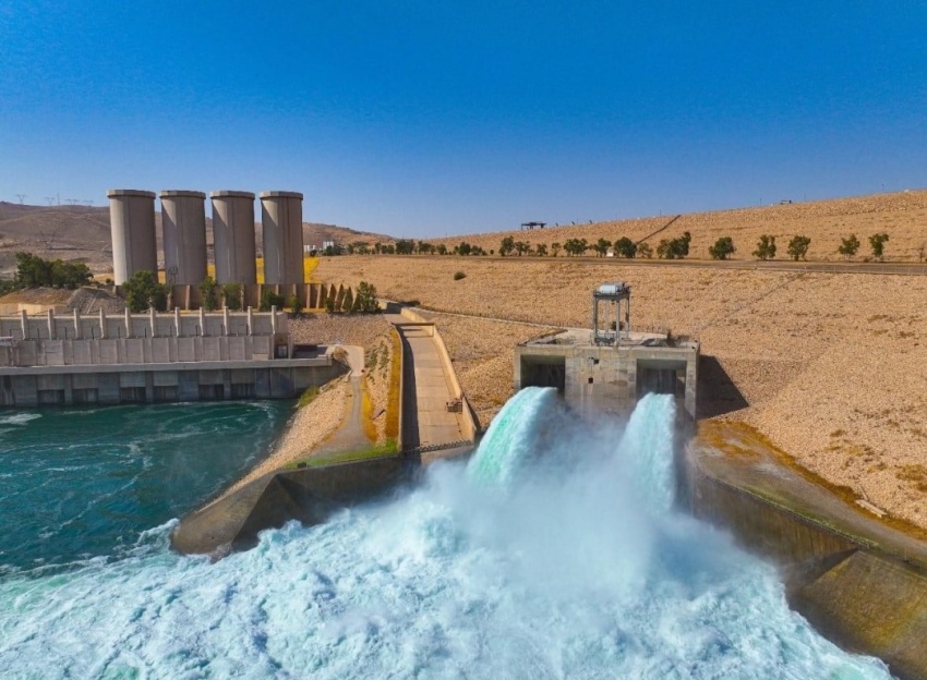 Water Releases from Mosul Dam Reduced in Response to Declining Inflows from Upstream Countries