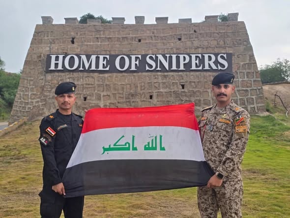 Iraqi Officers Secure First Place in International Sniper Course in Pakistan