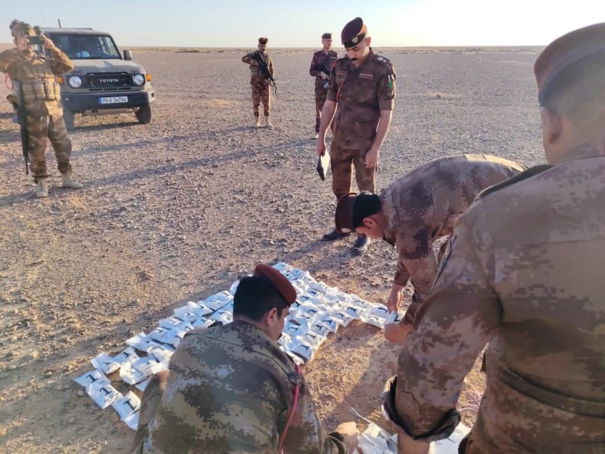 قوات الحدود تحبط محاولة تهريب كميات كبيرة من المواد المخدرة غربي البلاد