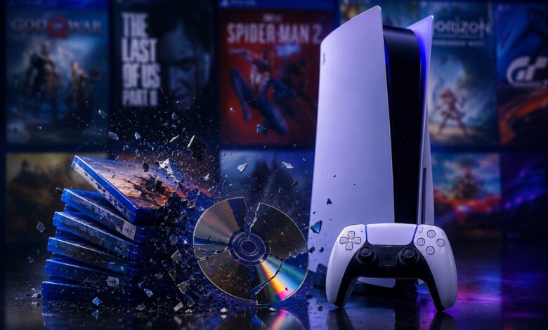 Sony Announces Complete Digital Transition and Phasing Out of Physical Game Discs