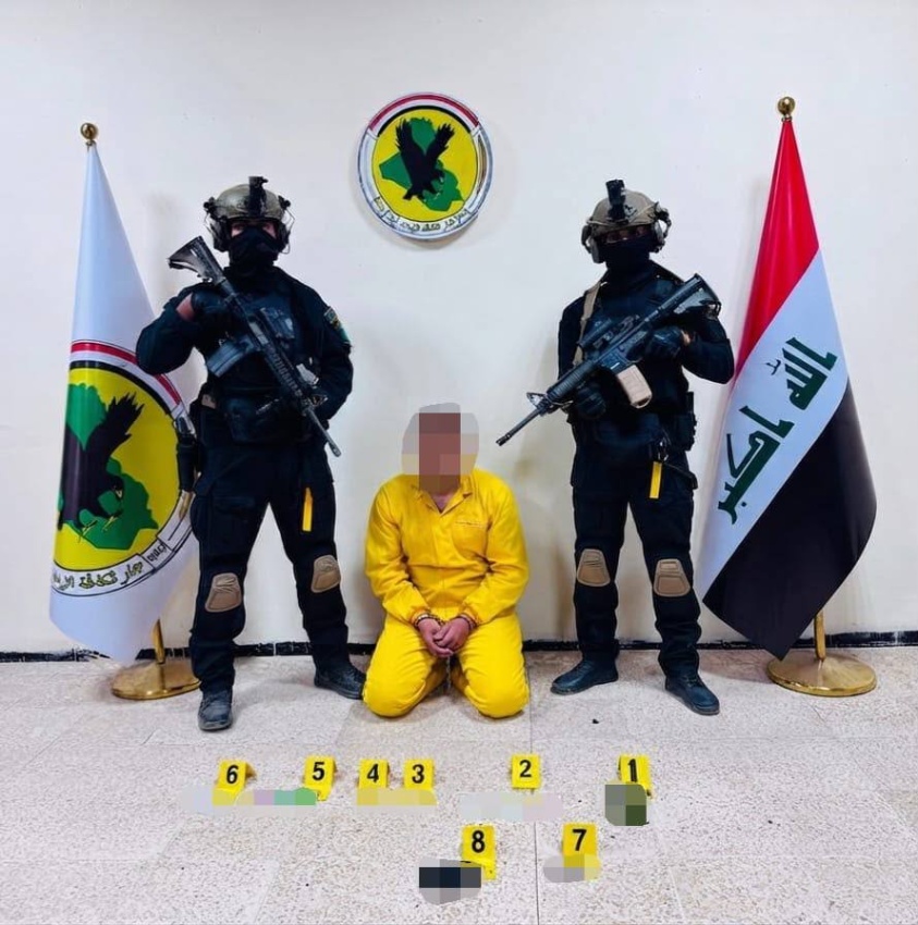 الإطاحة بعنصرين إرهابيين وتدمير خمسة أوكار لعصابات داعش في السليمانية وكركوك