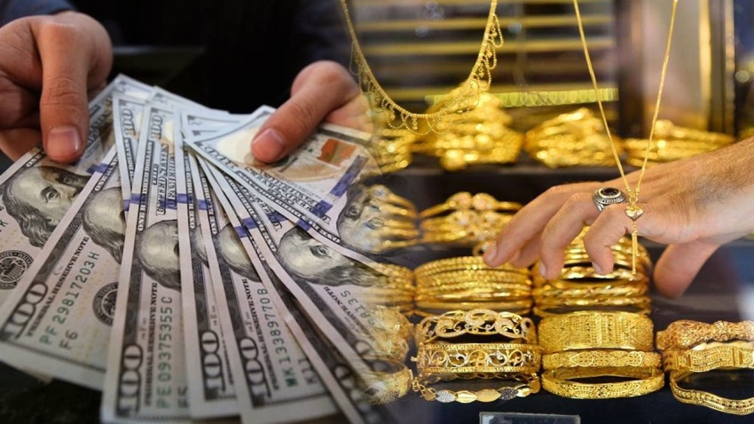 استقرار في أسعار الذهب وارتفاع في أسعار صرف الدولار بالعاصمة بغداد