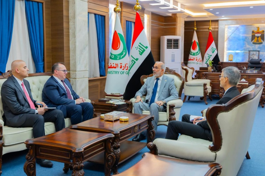 Minister of Oil Meets US Chargé d'Affaires to Discuss Energy Cooperation