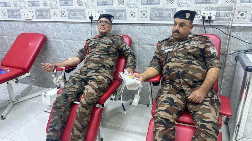 تنفيذ حملة للتبرع بالدم في الأنبار لدعم المخزون الطبي