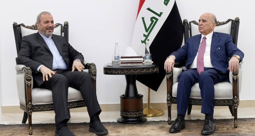 مباحثات دبلوماسية في بغداد لبحث التهدئة وتخفيف التوترات الإقليمية