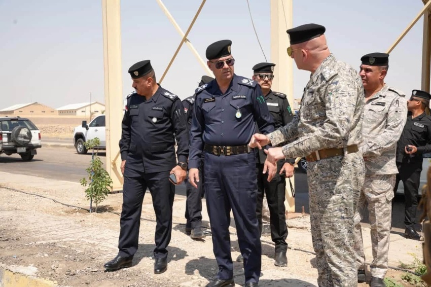 قيادة شرطة صلاح الدين تشرف على تطوير وتأهيل السيطرات الأمنية في المحافظة