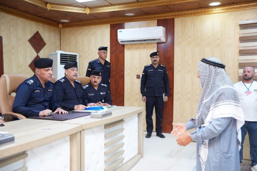 قائد شرطة صلاح الدين يواصل جولاته الميدانية للاستماع لمطالب المواطنين والمنتسبين