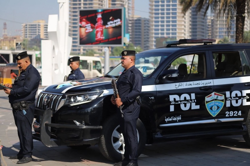 السيطرة على نزاع مسلح وضبط أسلحة غير مرخصة في منطقة الشعلة ببغداد