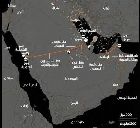خمسة بالمئة من وقود العالم خرج من السوق بعد ضرب الخط السعودي