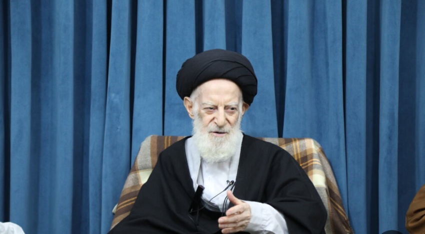 المرجع الأعلى السيد السيستاني يعزي بوفاة المرجع آية الله السيد موسى شبيري الزنجاني