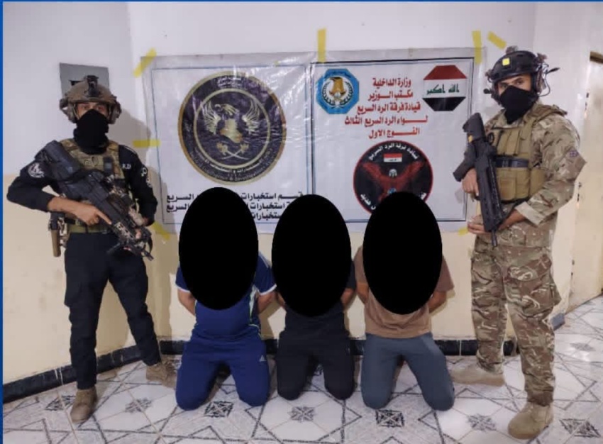 الإطاحة بثلاثة متهمين متورطين في اغتيال مسؤول حكومي في ديالى