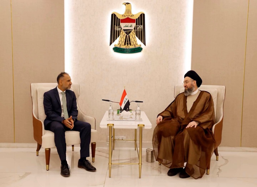 الحكيم يبحث مع السفير البريطاني تعزيز العلاقات الثنائية ويدعو لتنويع الاقتصاد العراقي