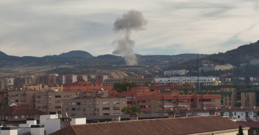 Five Workers Injured in an Explosion Inside an Ammunition Factory in Spain